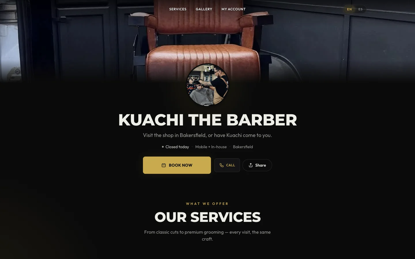 Kuachi The Barber screenshot